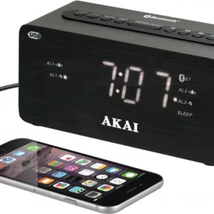 Akai DUAL ALARM CLOCK WITH BLUETOOTH, "ACR-2993" (timbru verde 2 lei)
