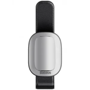 ORGANIZATOR auto Baseus Platinum Vehicle eyewear, poate fi utilizat pentru prindere ochelari sau cabluri, clips, argintiu "ACYJN-B0S" - 6953156220119