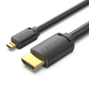 Cablu video Vention, microHDMI(T) la HDMI(T), 3m, rezolutie 4K la 60Hz, negru, "AGIBI" (timbru verde 0.08 lei) - 6922794772144