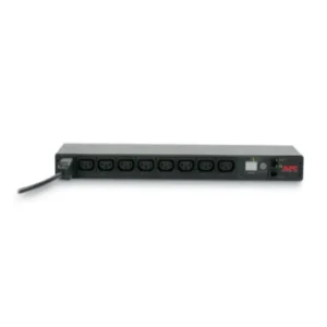 PDU APC, 1U pt. rack 19 inch, 8 prize IEC, intrare IEC, max 16 A, cablu 2.5 m, negru, "AP7921B" (timbru verde 4 lei)