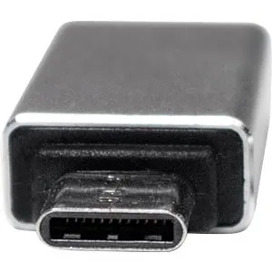 ADAPTOR LOGILINK OTG, pt. smartphone, USB 3.2 Type-C (T) la USB-A 3.0 (M), 5V / 3A 15W, negru, "AU0042" (timbru verde 0.18 lei) - imagine 4