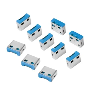 PORT Blocker LOGILINK, USB-A, 10 buc. nu contine cheie, "incuietori de USB" "AU0046"