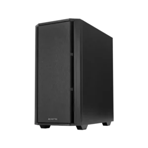 Chieftec "Pro Mini", mini tower, office, fara sursa, suporta 8xfan, USB 3.2 gen1 x 1, USB 2.0 x 1, USB Type-C, audio+mic, 4 sloturi expansiune, negru, "AZ-01B-OP" (timbru verde 0.08lei)