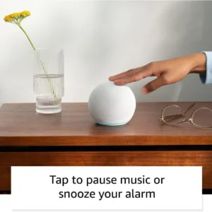 Amazon Echo Dot 5, with Alexa, White "B09B94RL1R" (timbru verde 0.8 lei)