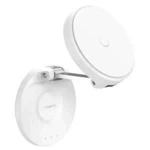 SUPORT Telefon Baseus MagPro Magnetic, pt. SmartPhone, pliabil, pentru birou, alb "B10564101211-00" - 6932172646950