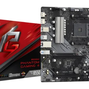 Placa de baza Asrock B550M Phantom Gaming 4, AMD B550, socket AM4, mATX "B550M PHANTOM GAMING 4"