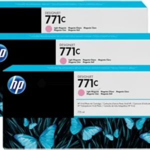 Tri-Pack Original HP Light Magenta, nr.771C, pentru DesignJet Z6200, , (timbru verde 0.45 lei), "B6Y35A"
