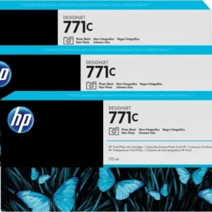 Tri-Pack Original HP Light Cyan, nr.771C, pentru DesignJet Z6200, , (timbru verde 0.45 lei), "B6Y36A"