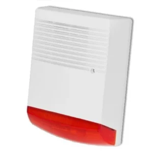 SIRENA Paradox, de exterior, 115dB, 1200mA, alb, "BS-OS359" (timbru verde 0.80 lei)