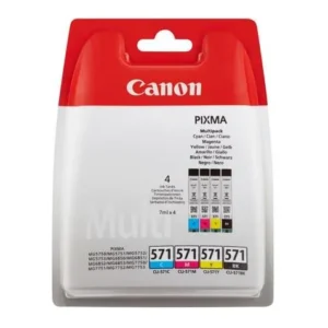 Combo-Pack  Original Canon CMYK, CLI-571MULTI, pentru Pixma MG5750|MG5751|MG6850|MG6851|MG7750|MG7751|MG7752|TS5050|TS5051|TS5053|TS5055|TS6050|TS8050|TS9050, , (timbru verde 0.60 lei), "BS0386C005AA"