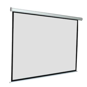 ECRAN proiectie BENQ, electric, format 4 : 3, fixare perete | tavan, 203 x 152 cm, telecomanda, "BSW060080MWK"