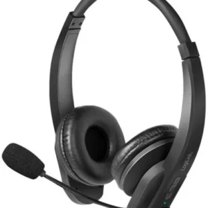 CASTI Logilink, wireless, standard, utilizare multimedia, MP3, smartphone, microfon pe brat, conectare prin Bluetooth 5.0, negru, "BT0060", (timbru verde 0.8 lei)