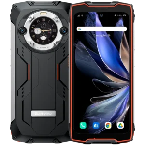 Blackview Rugged BV9300Pro LTE 6.7" FHD+IPS 1080x2388 120Hz 12GB+256GB Dual-display CAM Front 32MP Rear 64MP+8MP Waterproof 15080mAh NO Charger Android 13 up to 15 Black "BV9300PRO12_OR_EU" (timbru verde 0.45 lei)