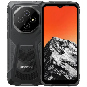 Blackview FORT1 LTE 6.56-inch HD+ 1612x720 90Hz 6+256GB Unisoc T615 Octa-Core 1.8GHz 8MP Front 16+2MP Rear NFC MIL-STD-810H 10000mAh Fingerprint  Android 15 Black "BVFORT1_B6_EU" (timbru verde 0.45 lei)