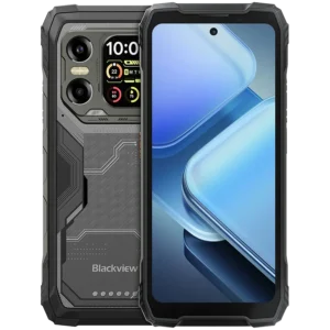 Blackview XPLORE 1X Rugged Phone 5G 6.78 inch FHD 2460x1080 120Hz + 2.01 inch 296x240 12/256Gb MT 7050 Octa-Core 2.4GHz 50MP Front 108+20MP  NFC 10000mAh  "BVXPLORE1X_BK_EU" (timbru verde 0.45 lei)