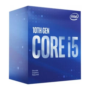CPU INTEL i5-10400F, skt LGA 1200, Core i5, frecventa 2.9 GHz, turbo 4.3 GHz, 6 nuclee, putere 65 W, "BX8070110400F"