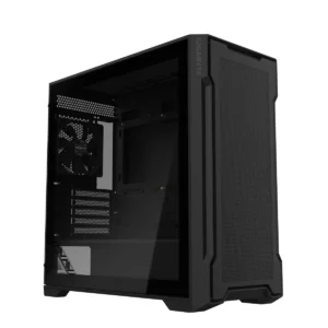GIGABYTE C102G PC Case Full-Size Tempered Glass Side Panel With 2xUSB 3.0 Pre-installed two 120mm fans M-ATX/Mini-ITX "C102G" (timbru verde 0.08 lei)