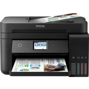 Multifunctional Inkjet CISS Color Epson L6190,A4,Functii:Impr|Scan|Cop|Fax,Vit Print Mono:33 ppm,Vit Print color:20 ppm,Conectiv:USB|Retea|WiFi,Duplex:Da,ADF:ADF(Timbru Verde 21lei),  "C11CG19402"