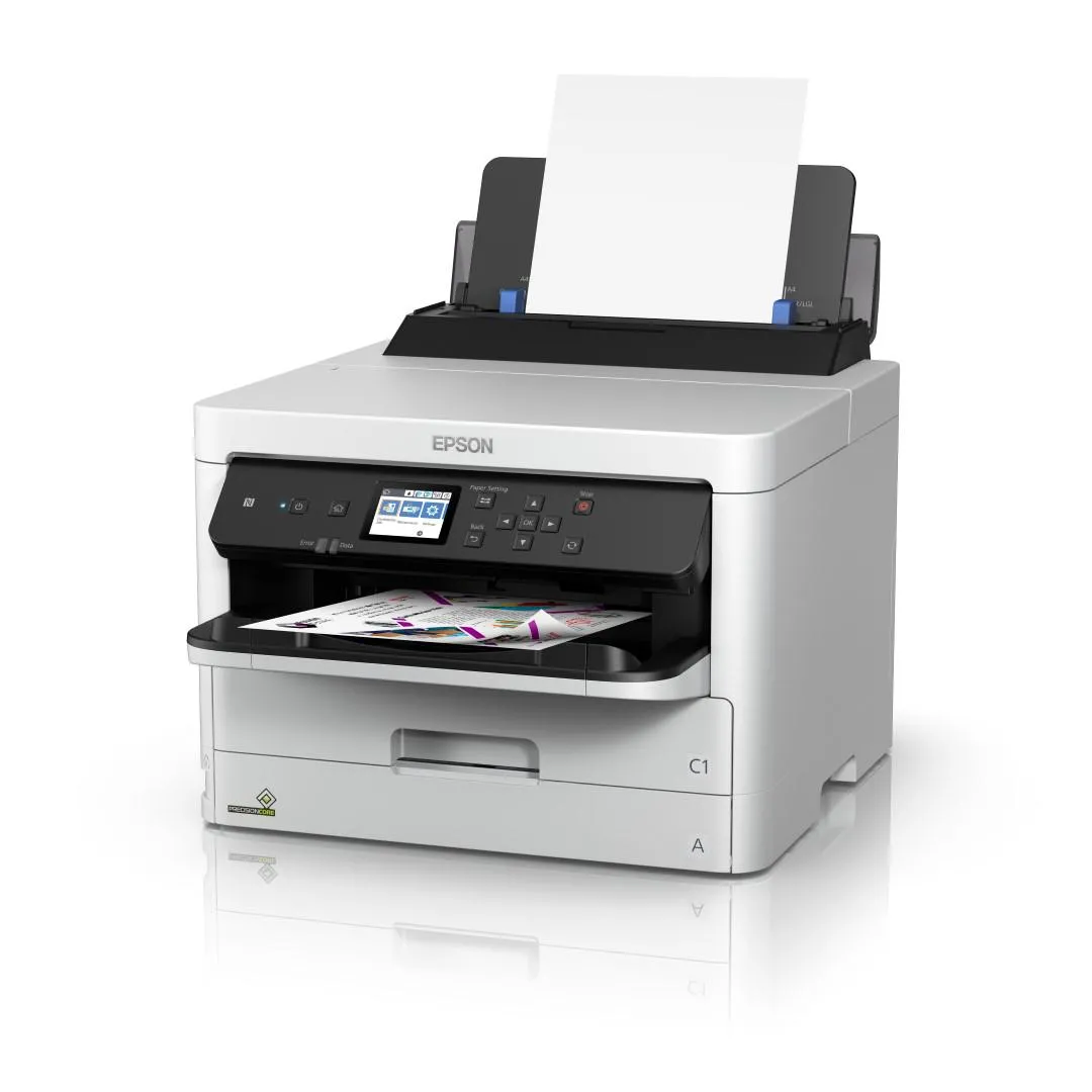 Imprimanta Inkjet Color Epson WF-C529RDTW,A4,Functii: Imprimare, Vit de Print Mono: 34ppm, Viteza de print color:34ppm,Conectiv:USB|Retea|Wi-Fi, Duplex:Da,ADF:nu, (Timbru Verde 23lei), "C11CG79401" - imagine 5