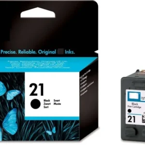 Cartus Cerneala Original HP Black, nr.21, pentru DJ3920|3940|D1360|14xx|F2180|2275|22xx, , (timbru verde 0.15 lei), "C9351AE"