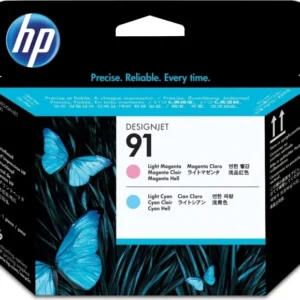 Cap Printare Original HP Light Magenta/Light Cyan, nr.91, pentru DesignJet Z6100, , (timbru verde 0.15 lei), "C9462A"