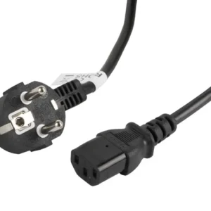 Cablu alimentare IEC 320 C13 3 m VDE ng "CA-C13C-11CC-0030-BK" (timbru verde 0.18 lei)