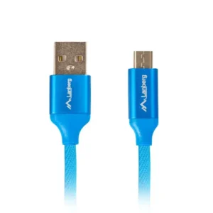 Cablu USB Micro(M)  USB-A 2.0 1,8 m albs "CA-USBM-20CU-0018-BL" (timbru verde 0.08 lei)