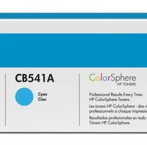 Toner Original HP Cyan, nr.125A, pentru Color LaserJet CM6030| CM6040| CP6015, 1.4K, (timbru verde 1.2 lei) , "CB541A"