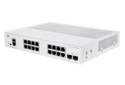 SWITCH CISCO, Gigabit x 16, SFP x 2, managed, rackabil, "CBS250-16T-2G-EU" (timbru verde 2 lei)