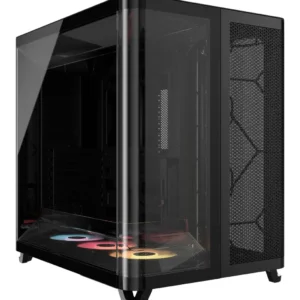 Carcasa Corsair AIR 5400 RS-R ARGB, Triple Chamber, Panoramic Glass, Mid-Tower, Negru "CC-9011318-WW" (timbru verde 0.32 lei)