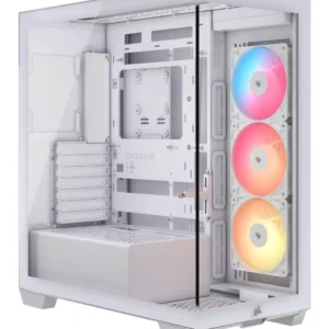 Carcasa Corsair 3500X RS-R ARGB, Mid-Tower, E-ATX, cu 3 ventilatoare incluse RS120-R ARGB, Alb "CC-9011323-WW" (timbru verde 0.32 lei)