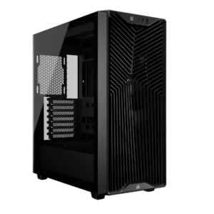 Carcasa Corsair 3200D RS, Mid-Tower, ATX, 3 ventilatoare incluse RS120, Negru "CC-9011334-WW" (timbru verde 0.32 lei)