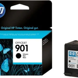 Cartus Cerneala Original HP Black, nr.901, pentru OfficeJet 4500|J4524|4580|4624|4640|4660|4680, , (timbru verde 0.15 lei), "CC653AE"