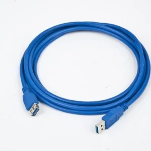 CABLU USB GEMBIRD prelungitor, USB 3.0 (T) la USB 3.0 (M), 1.8m, conectori auriti, albastru "CCP-USB3-AMAF-6" (timbru verde 0.08 lei)
