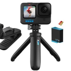 Bundle camera de actiune GoPro H10B, 5.3K60, 23MPProcesor GP2, HyperSmooth 4.0, 8X Slo-Mo, Waterpro "CHDRB-101-CN" (timbru verde 1.20 lei)