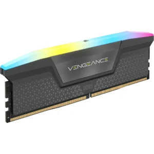Corsair Memorie 16GB, DDR5, 6000MHz, CL36, RGB, Negru, Vengeance  "CMH16GX5M1E6000Z36"