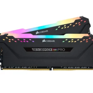Memorie DDR Corsair DDR4 64 GB, frecventa 3200 MHz, 32 GB x 2 module, radiator, iluminare RGB, "CMW64GX4M2E3200C16"
