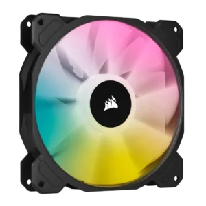 VENTILATOR Corsair, pt carcasa PC, 140 mm, 1200 rpm, LED RGB, 1 ventilator, "CO-9050110-WW"