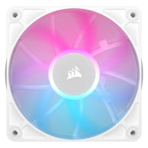 VENTILATOR Corsair iCUE LINK RX120 RGB ALB, viteza 0.400-2100 RPM +/- 10%, 10.5-74.2 CFM, Presiune Statica: 0.12-4.38 mm-H2O, 10-36dBA, Prindere magnetica, Lungime cablu 135mm "CO-9051021-WW"