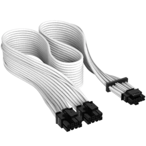 Corsair Cablu 12+4pin, PCIe Gen 5, 12VHPWR, 600W, Type 4, fire invelite individual, Alb "CP-8920332"