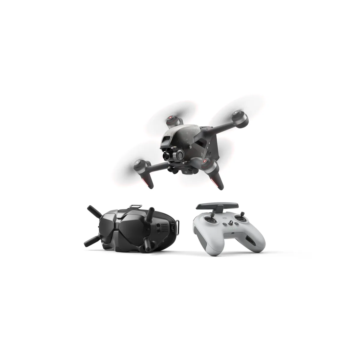 Kit Drona DJI Flash FPV Combo 4K6010km raza trans., auton. 20 min., 795g "CP.FP.00000002.01" (timbru verde 1.20 lei) - imagine 2