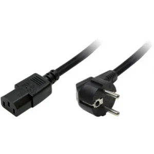 CABLU alimentare LOGILINK 1.8m, intrare Schuko, iesire C13, 10A, testat VDE, black, "CP090" (timbru verde 0.08 lei)