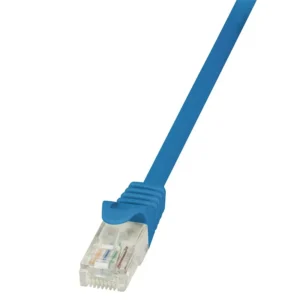PATCH CORD UTP LOGILINK Cat6, cupru-aluminiu, 1 m, albastru, AWG24, "CP2036U" (timbru verde 0.08 lei)