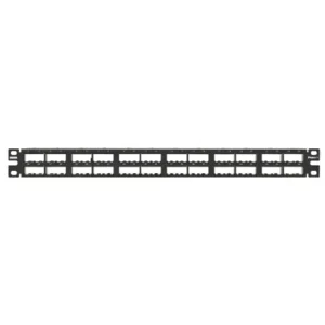 PANDUIT Mini-Com Patch Panel 48 Port 1 RU BL "CPP48HDEWBL"