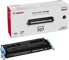 Toner Original Canon Black, CRG-707B, pentru LBP 5000|LBP 5100, 2.5K, (timbru verde 1.2 lei) , "CR9424A004AA"