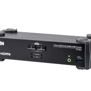 SWITCH KVM ATEN, 2-Port USB3.0 4K HDMI KVMP Switch "CS1822-AT-G" (timbru verde 0.8 lei)