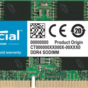 SODIMM Crucial, 8GB DDR4, 3200 MHz, "CT8G4SFRA32A"