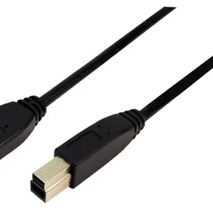 CABLU USB LOGILINK, USB 3.0 (T) la USB 3.0 Type-B (T), 1m, black, "CU0023" (timbru verde 0.08 lei)