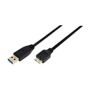 CABLU alimentare si date LOGILINK, USB 3.0 (T) la Micro-USB 3.0 (M), 3m, negru, "CU0028" (timbru verde 0.18 lei)