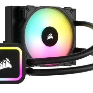 Cooler Corsair "iCUE H60x RGB ELITE", skt universal, racire cu lichid, ventilator 120 mm, 1500 rpm, iluminat RGB, "CW-9060064-WW" (timbru verde 0.8lei)